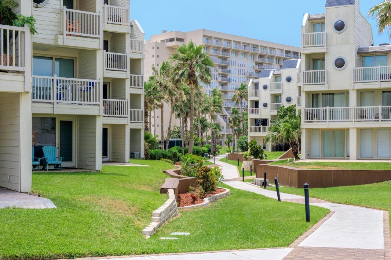 Ground Floor Cozy Condo Seconds From The Beach With Private Terrace South Padre Island Exterior photo